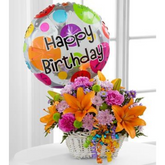 Happy Blooms Basket by FTD