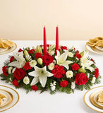 Traditional Christmas Centerpiece
