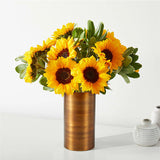 Honey Bee Sunflower Bouquet