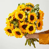 Honey Bee Sunflower Bouquet