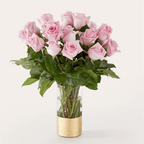 Deluxe (18 pink roses)