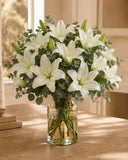 White Lilies Bouquet