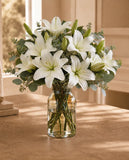 White Lilies Bouquet
